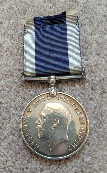 George V Royal Navy Long Service and Good Conduct Medal EDMUND ARTHUR PIDGEON RN