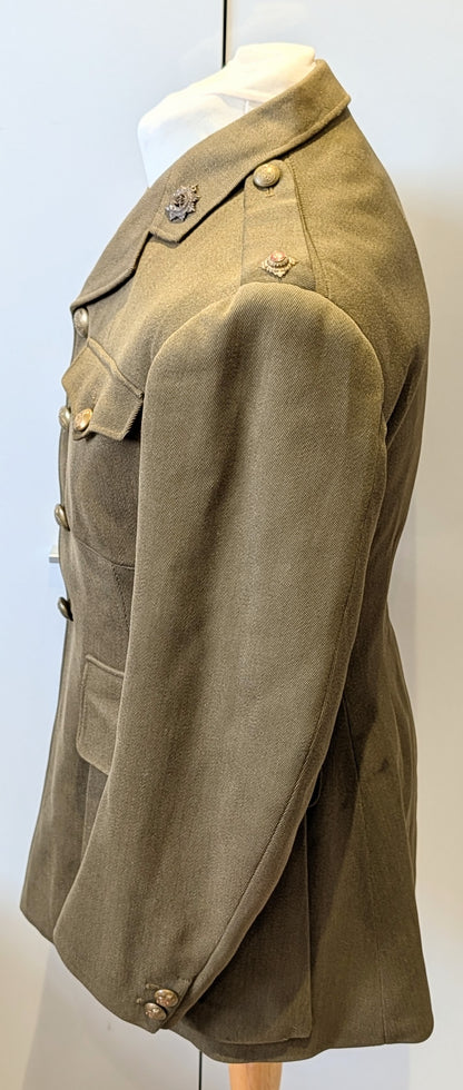 Lovely WW2 1939 Saville Row RASC 2nd Lieutenant's Jacket - S Mitchell