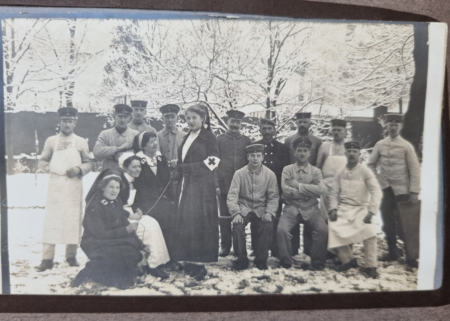 WW1 German Army Nurses Photo Album, 34 Photos