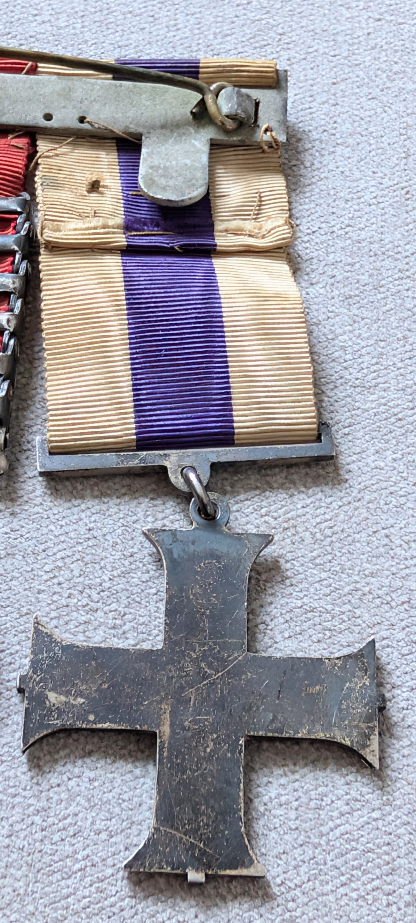 Rare WW1/Boer War NCO Military Cross Medal Group F J TREZONA Middlesex/London