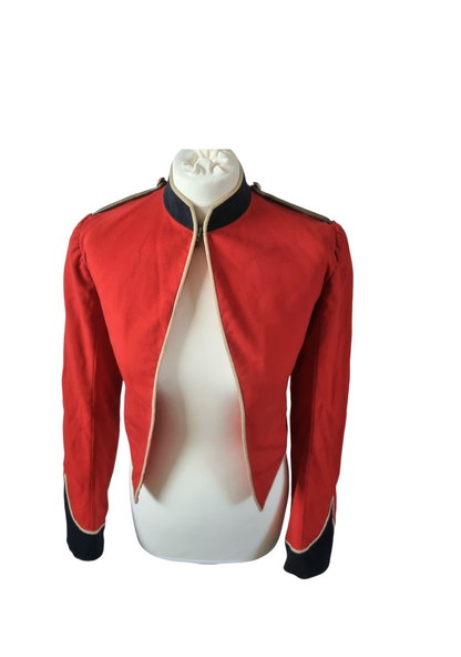 Victorian Boer War Era Colonel's Scarlet Mess Dress Jacket Dated 1901
