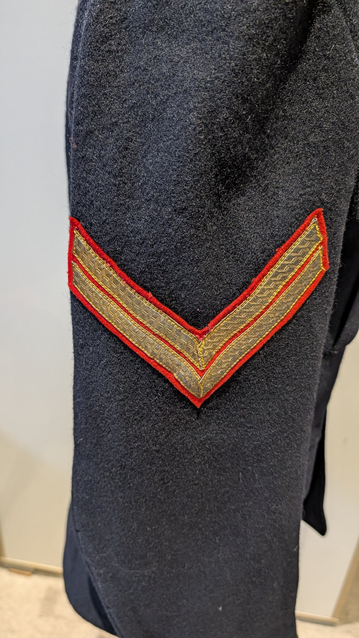 Pre 1953 Royal Marines Corporal's No1 Blue Dress Tunic WW2 Veteran
