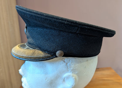 WW2 Era British Army Coldstream Guards Senior Officer Dress Visor Cap