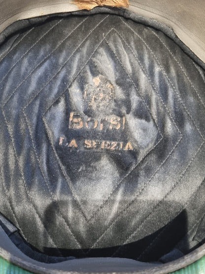 Beautiful WW2 Italian Air Force Visor Cap and Photo Album, belonging to Pompili Felice