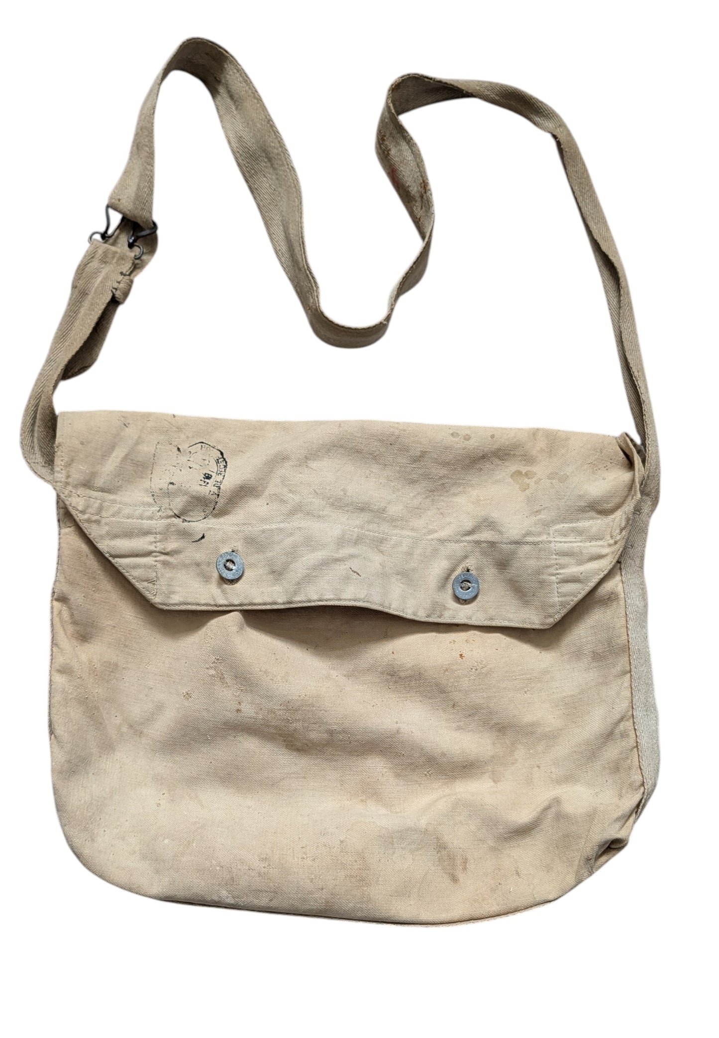 SOLD! WW1 French Army M1892 Musette bag / Haversack / Breadbag 1916 Dated