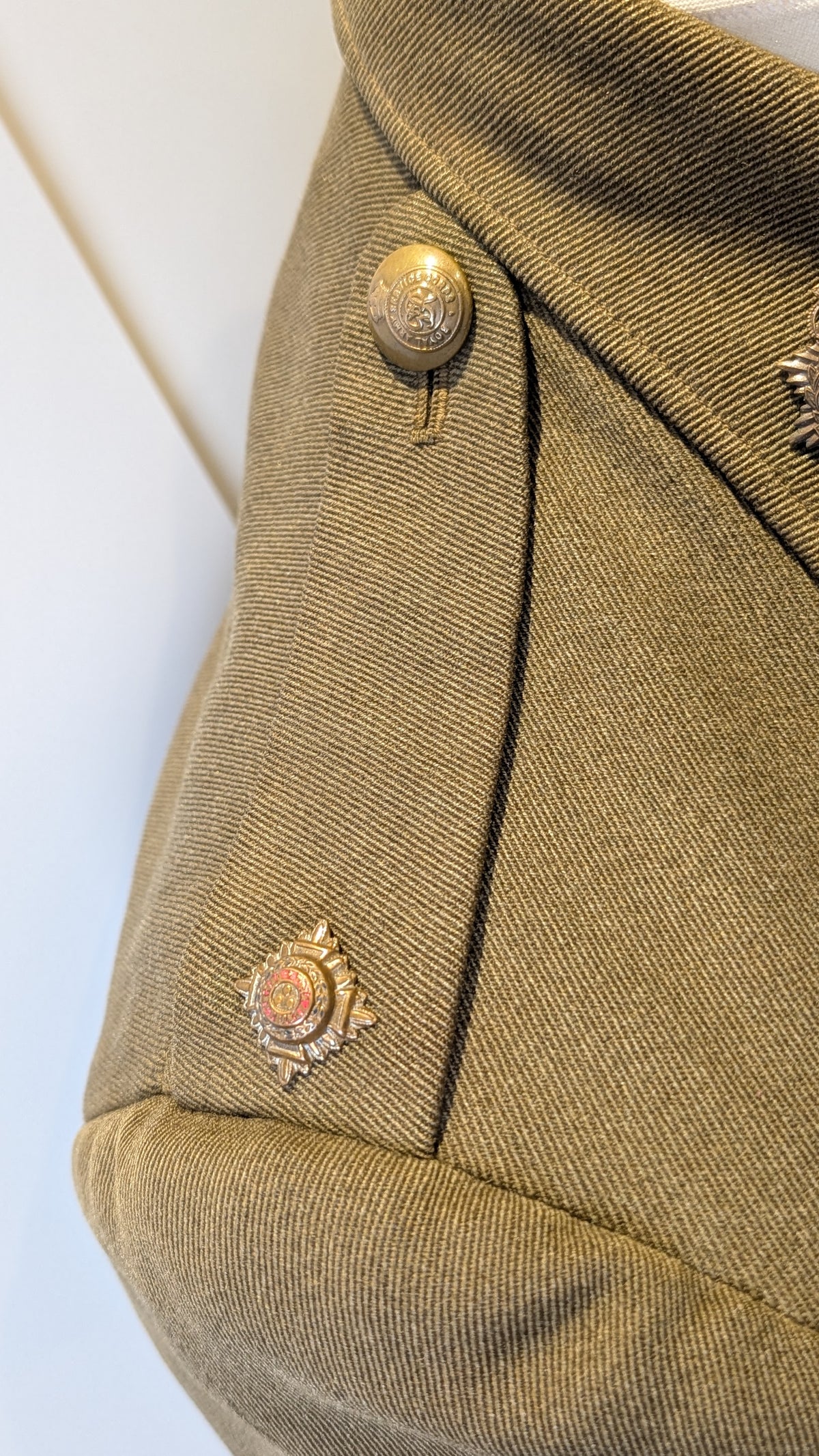 Lovely WW2 1939 Saville Row RASC 2nd Lieutenant's Jacket - S Mitchell