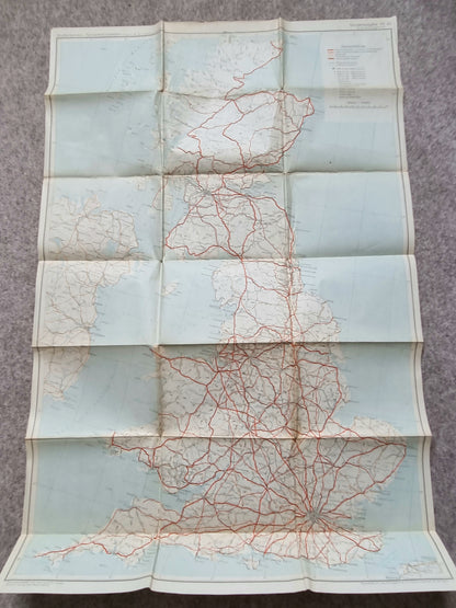 SOLD! Rare Operation Sealion  Planning Map Folder for England