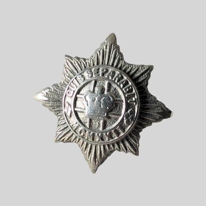 4th / 7th Royal Dragoon Guards White Metal Collar Badge