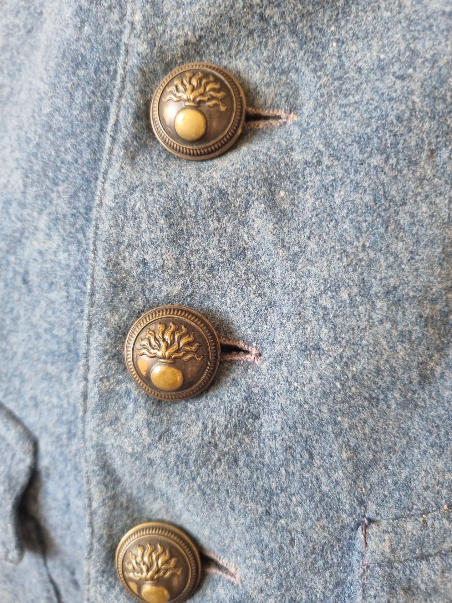 WW1 M1917 French Blue Horizon Tunic jacket Uniform to the 67th Infantry