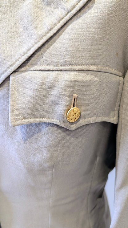 Fantastic And Rare WW2 Summer US WAC Womans Sub-Lieutenant Uniform Jacket