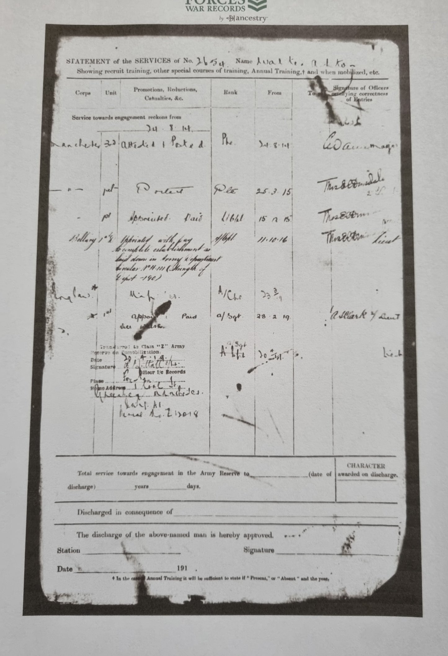 Boer War & WW1 British Army Medal Group to Sergeant Walter Ashton - 1st Manchester Regiment