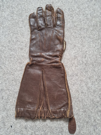 WW2 1941 Pattern RAF Flying Gloves, Air Ministry Stamped