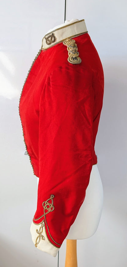 Victorian South Staffordshire Scarlet Undress Shell Jacket & Waistcoat