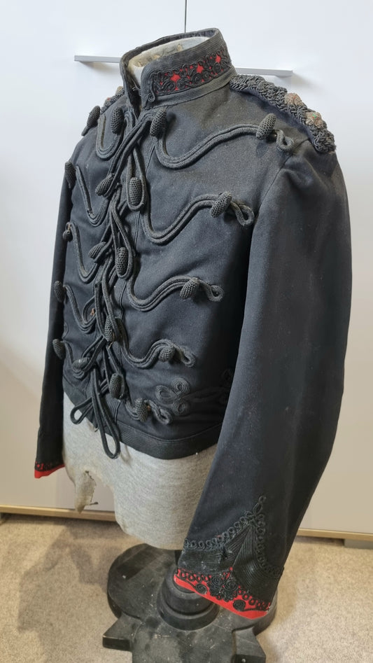 SOLD! Pre WW1 Edwardian King's Royal Rifle Corps Lieutenant's Frogged Mess Jacket