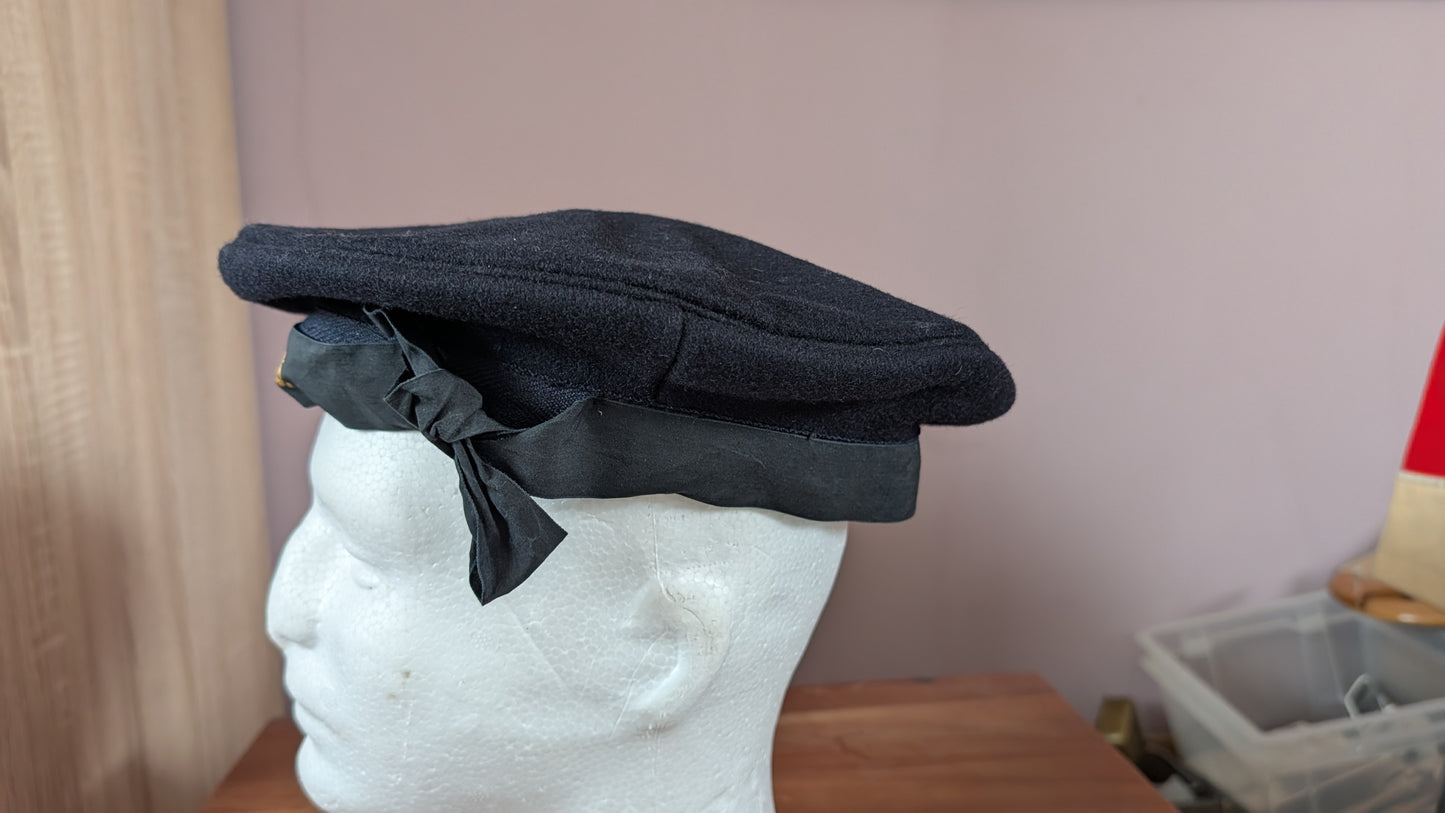 WW2 Royal Navy WRNS Woman's Ratings Cap Dated 1943