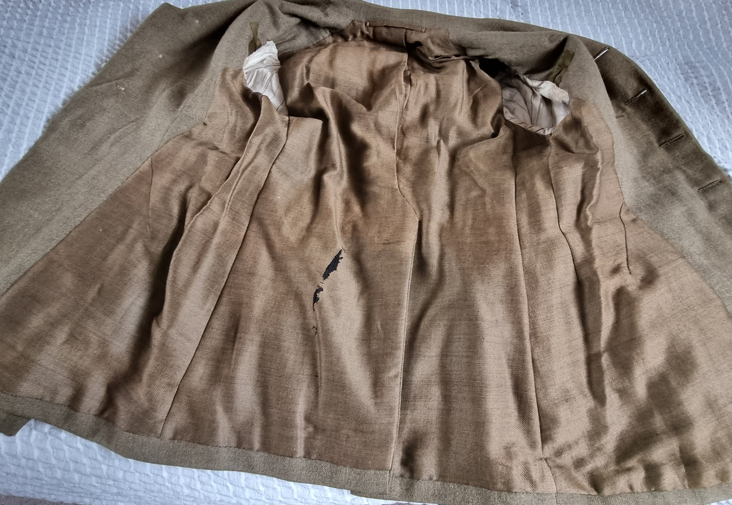 WW1 Royal Scots Uniform Cutaway Cuff Rank Jacket Trews Glengarry & Sam Browne