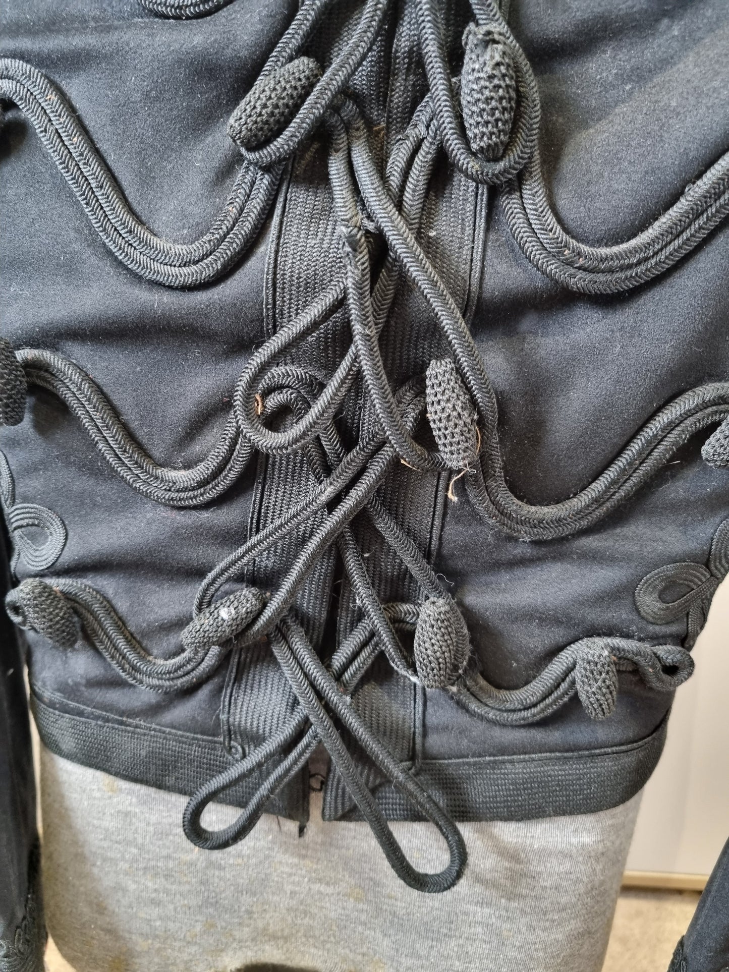 SOLD! Pre WW1 Edwardian King's Royal Rifle Corps Lieutenant's Frogged Mess Jacket