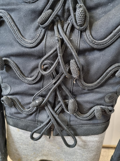 SOLD! Pre WW1 Edwardian King's Royal Rifle Corps Lieutenant's Frogged Mess Jacket