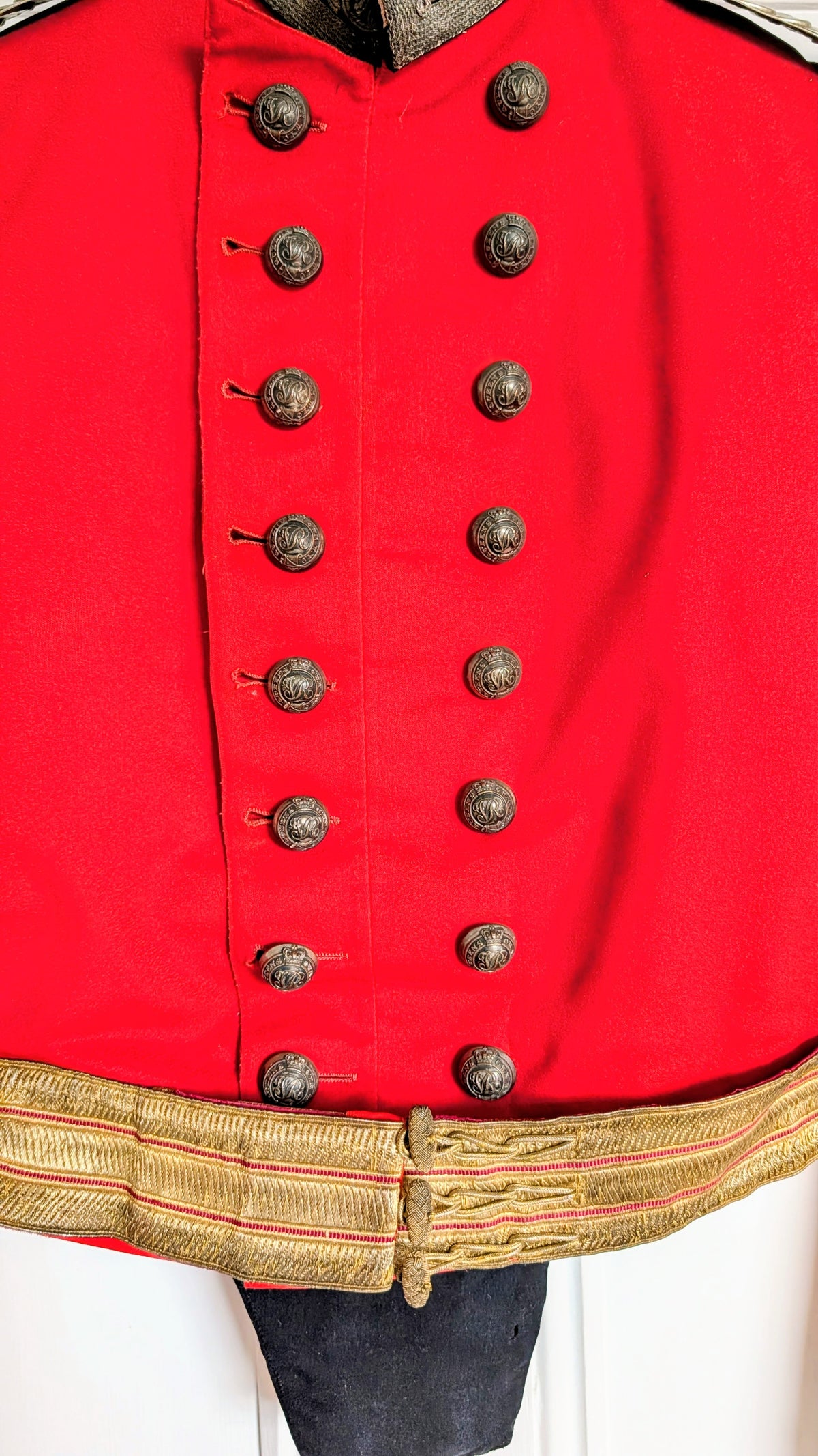Beautiful Victorian Queen's Own Worcestershire Yeomanry Cavalry Coatee 1837-41
