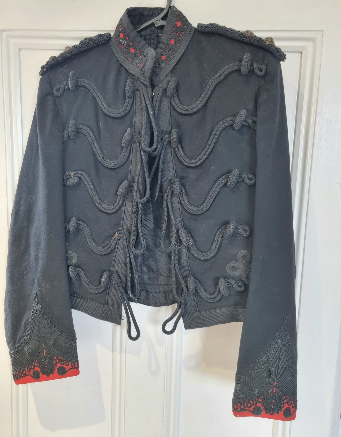 SOLD! Pre WW1 Edwardian King's Royal Rifle Corps Lieutenant's Frogged Mess Jacket