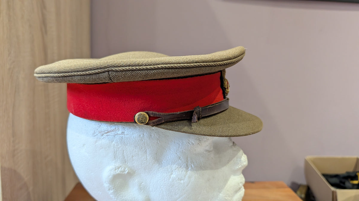 WW1 British Staff Officer Cap, Jacket & Sam Browne W B Robertson MC 1917