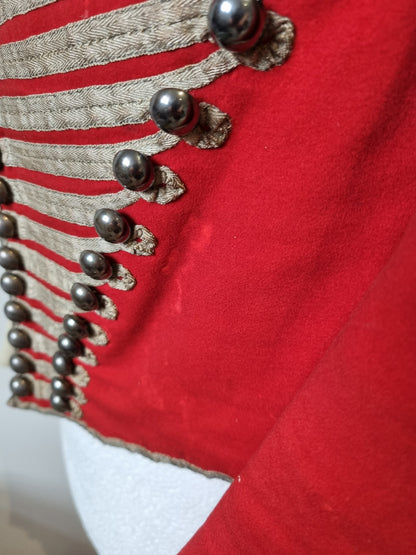 Superb Victorian Westmorland & Cumberland Hussars Shell Jacket & Trousers, Dated 1889