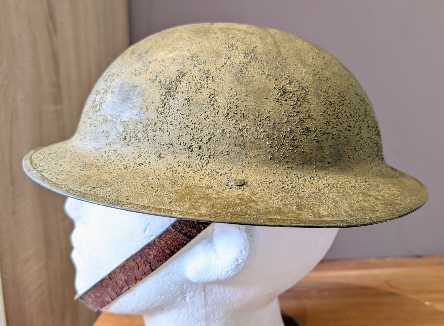 Fantastic WW1 British Army MK1 ‘Brodie’ Helmet