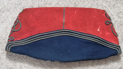 SOLD! Very Rare 19th Century French Army Captain's Bonnet De Police Sidecap