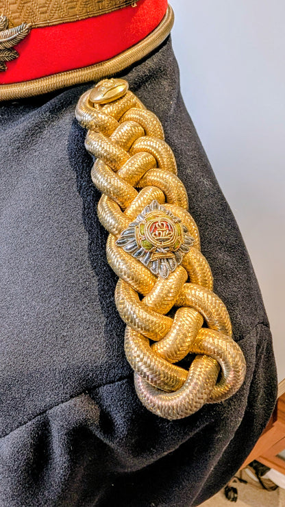 Interwar British Army Royal Artillery 2nd Lieutenant Dress Uniform Jacket