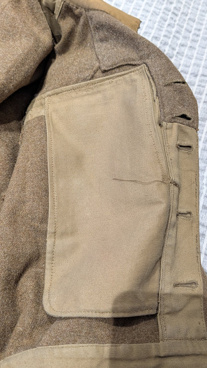 Fantastic & Historically Important WW2 Colonel's Black Watch 1940 Pattern Battledress Jacket attributed to 12th Earl Of Airlie KT GCVO MC