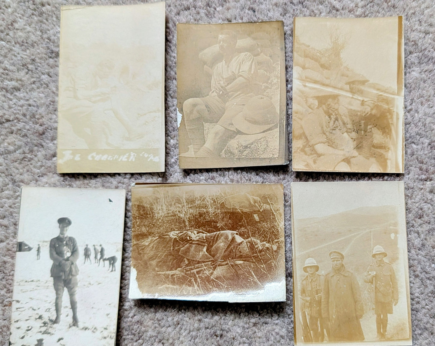 Very Rare WW1 British Army Greece Campaign Salonika Private Photo Album