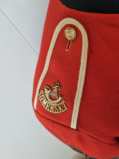 Pre-WW1 (Edwardian) Somerset Light Infantry Sergeant’s Scarlet Tunic & Trousers