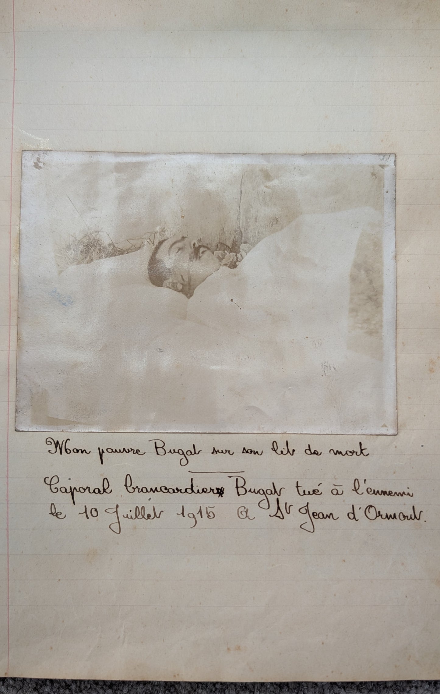Unique WW1 French Army & Air Force Photo Album, Service Documents and Field Post Set to a Front Line Medic & Then Combat Pilot