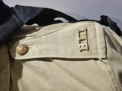 Rare WW1 Tropical KD Highland Light Infantry Uniform Cutaway Jacket Trews & Glengarry