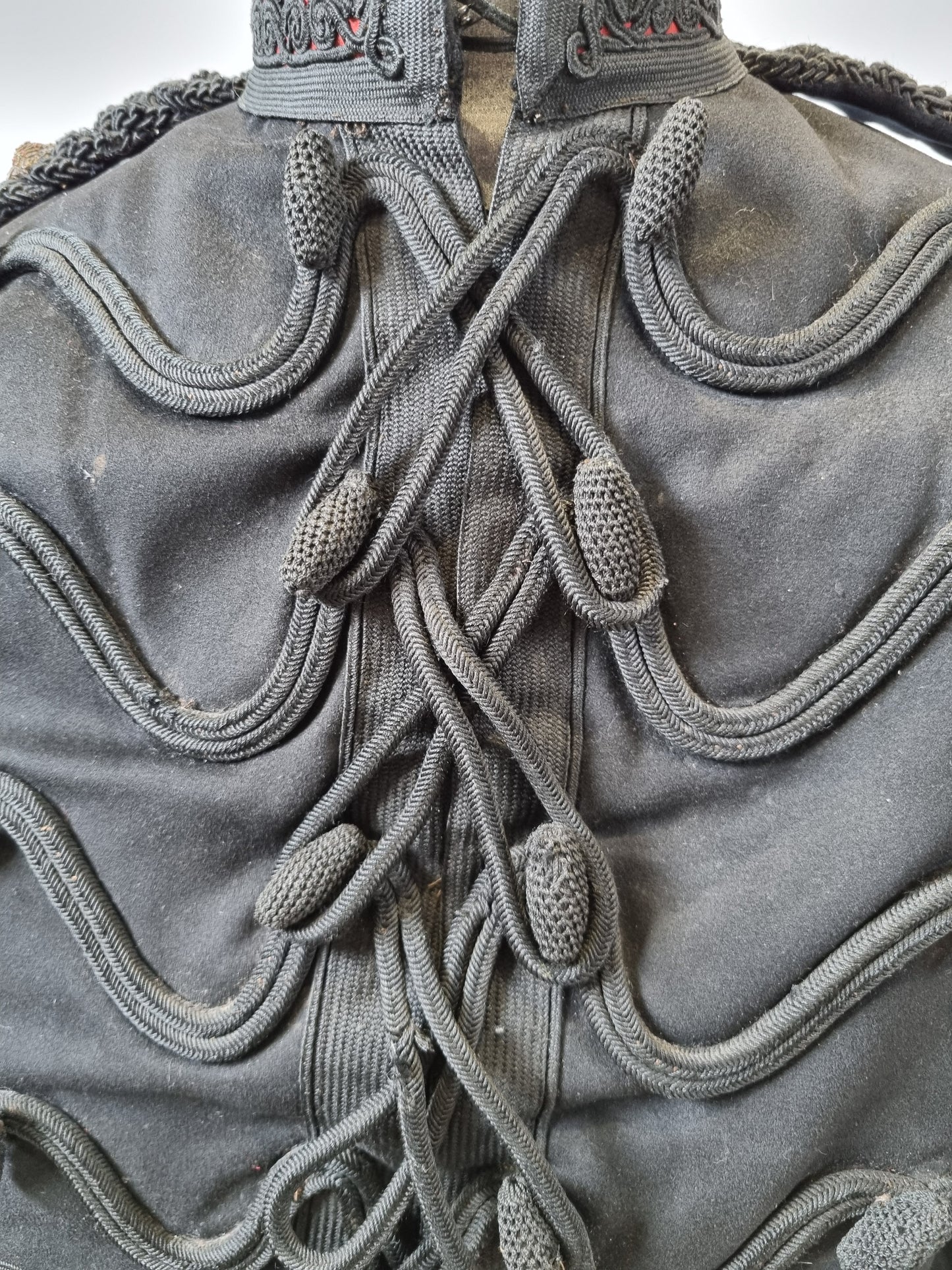 SOLD! Pre WW1 Edwardian King's Royal Rifle Corps Lieutenant's Frogged Mess Jacket