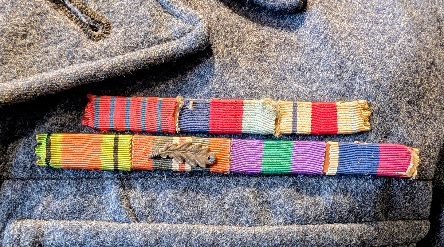 VINTAGE RAF FLIGHT LIEUTENANT BATTLEDRESS - GEORGE MEDAL RECIPIENT 1948