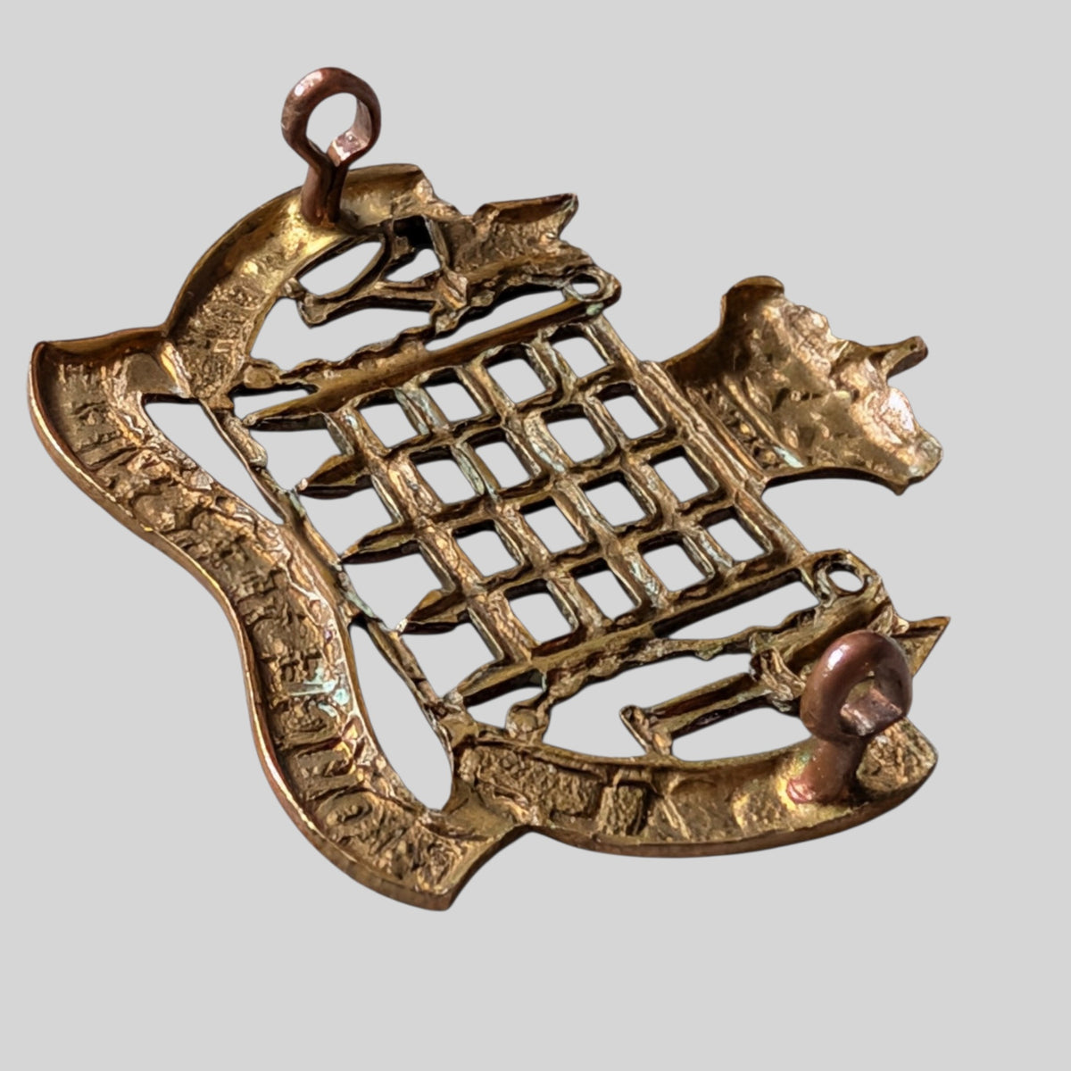 Royal Gloucestershire Hussars Imperial Yeomanry Gilding Metal Cap Badge