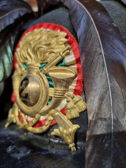 SOLD! WW2 Era Italian 2nd Bersaglieri Regiment Hat, with Plume