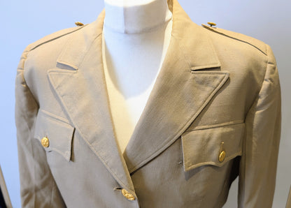 Fantastic And Rare WW2 Summer US WAC Womans Sub-Lieutenant Uniform Jacket