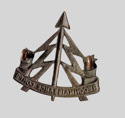 WW2 Reconnaissance Corps Gilding Metal Cap Badge