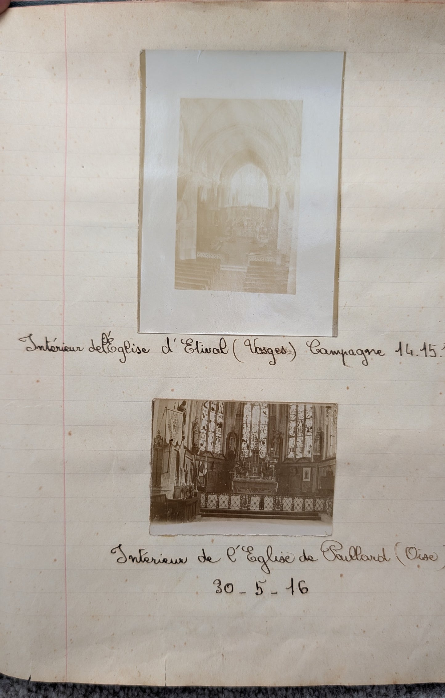 Unique WW1 French Army & Air Force Photo Album, Service Documents and Field Post Set to a Front Line Medic & Then Combat Pilot