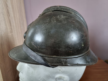 SOLD! WW1 French Army Infantry M15 Adrian Helmet