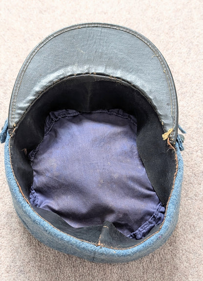 Rare WW1 French Army Horizon Blue 3rd Engineers Regt Woollen Kepi Cap