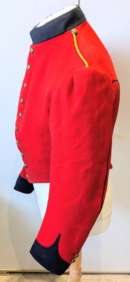 SOLD! Rare Victorian British Army 16th Lancers Scarlet Wool Stable Jacket