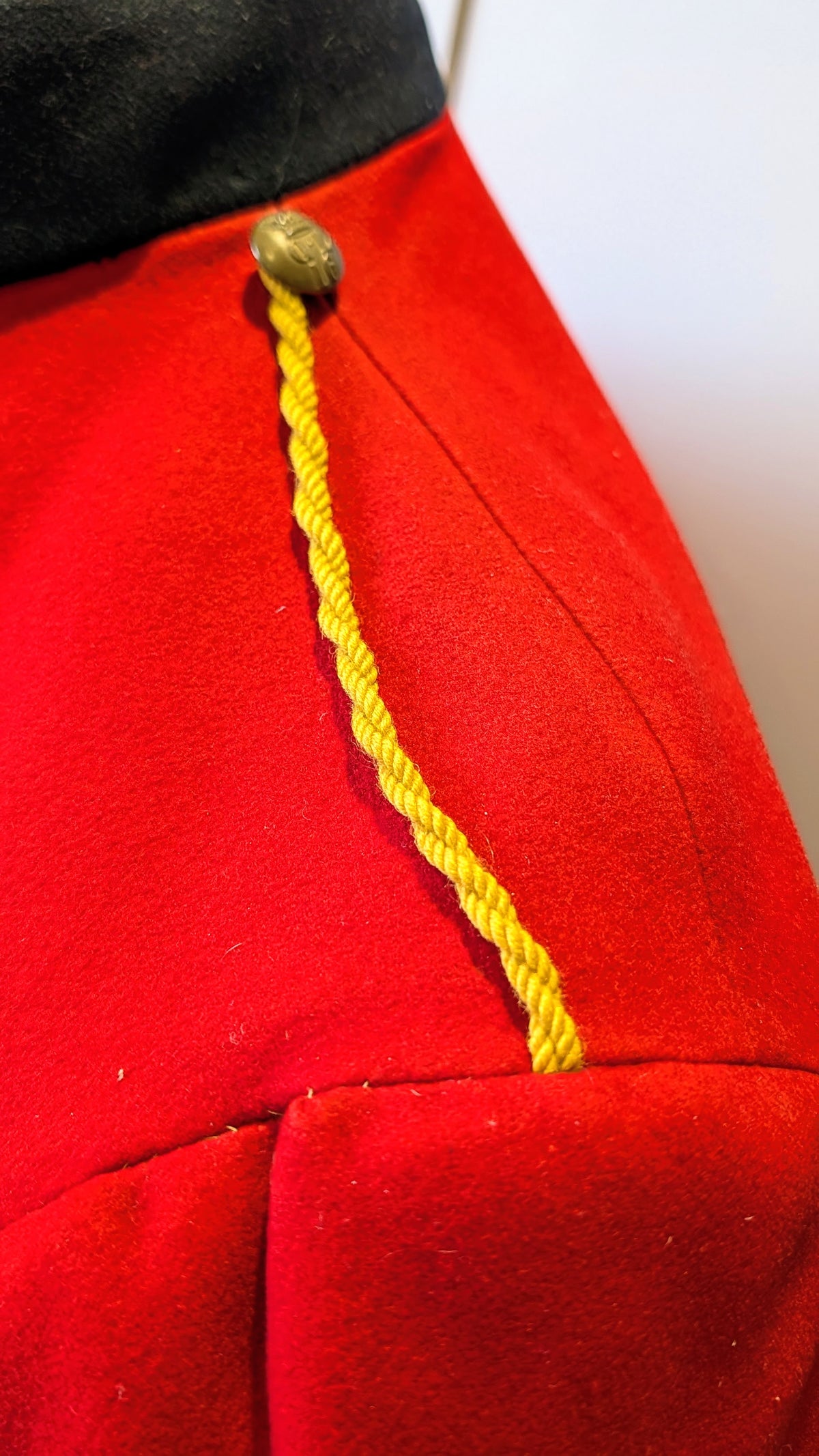 SOLD! Rare Victorian British Army 16th Lancers Scarlet Wool Stable Jacket