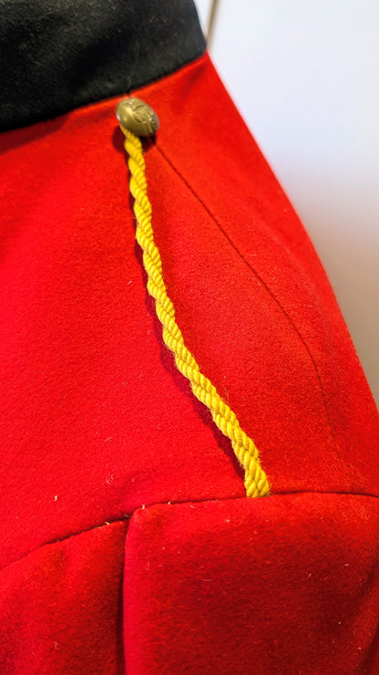 SOLD! Rare Victorian British Army 16th Lancers Scarlet Wool Stable Jacket