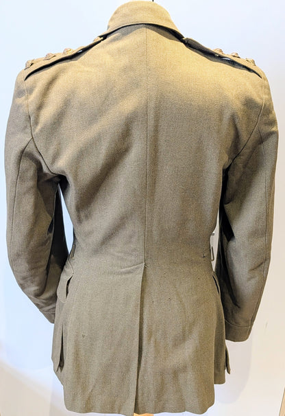 WW2 Royal Engineers Captain's Uniform Service Jacket 1941 Named