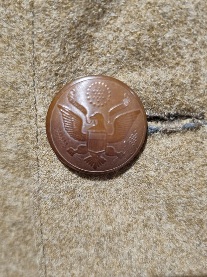 WW1 US ARMY MEDIC'S UNIFORM JACKET TROUSERS SIDECAP PUTTEES MEDALS