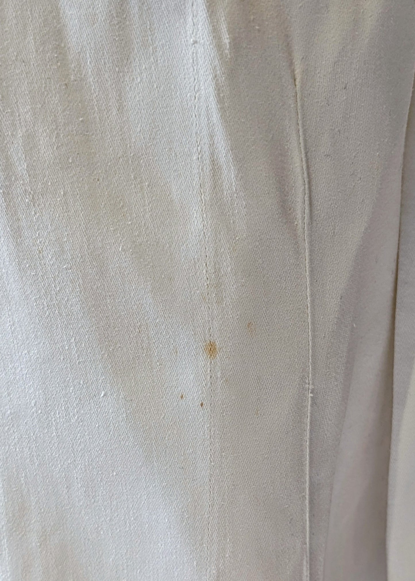 SOLD! Vintage Royal Navy No.1 Summer White Cotton Uniform Tunic Jacket 1958