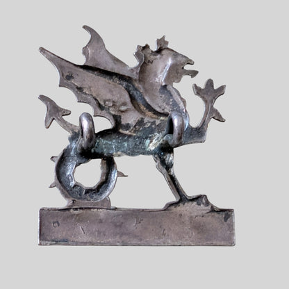 Wessex Brigade Officer's Silvered Cap Badge